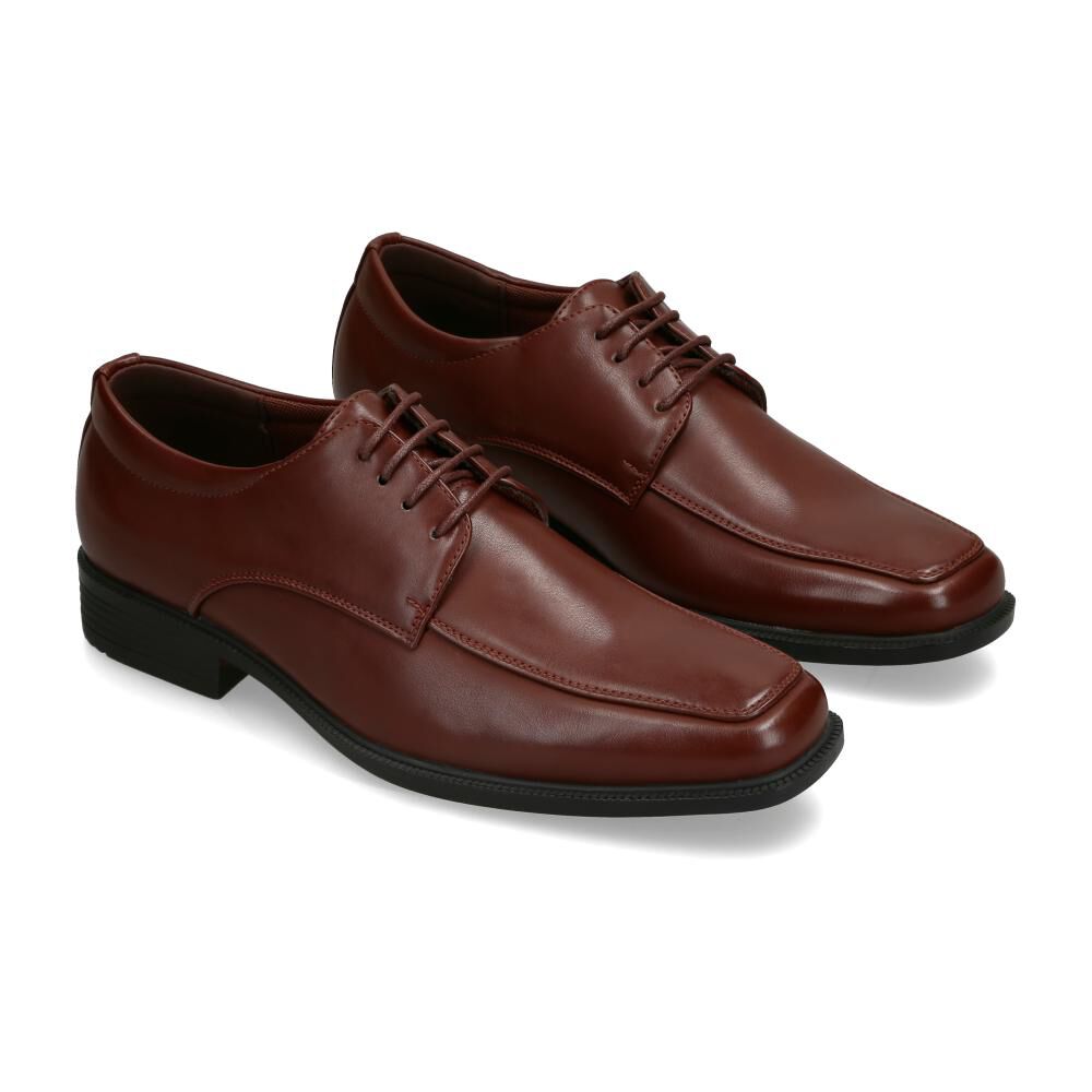 Zapato De Vestir Hombre Az Black Brown image number 1.0
