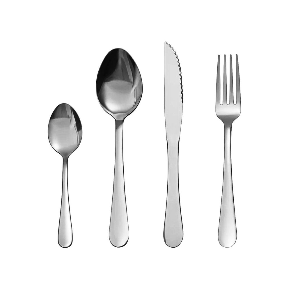 Set Cubiertos 24 Pzs Wigan Krons Acero Inox Set Cuchilleria image number 2.0