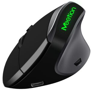 Mouse Vertical Recargable Ergonomic Wireless Meetion Usb-c