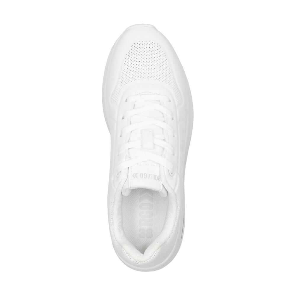 Zapatilla Urbana Mujer Rolly Go White image number 4.0