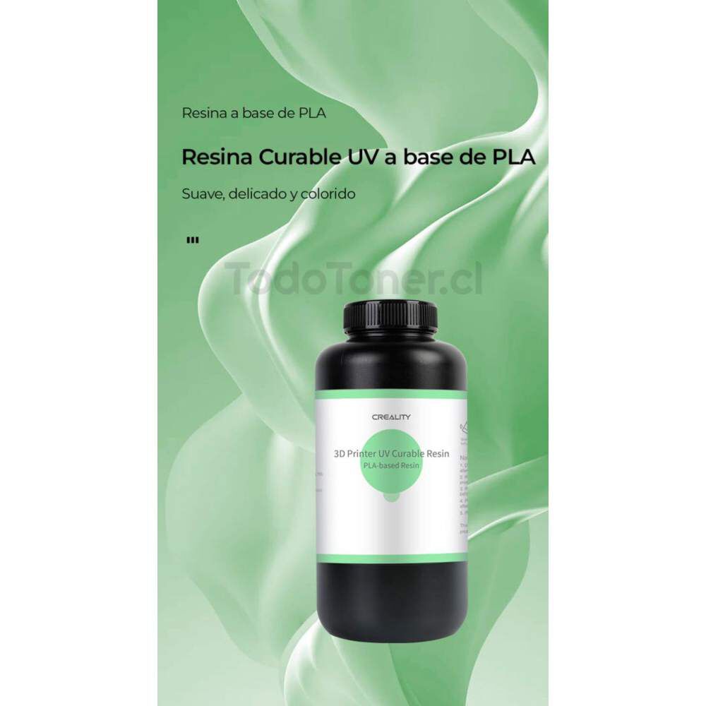 Resina A Base De Plantas Naturales Azul Cielo 500g Creality image number 2.0