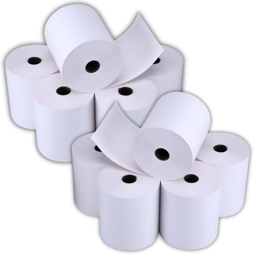 Rollo Térmico 80x80mm (pack 10 Unidades) Premium Quality 59g image number 0.0