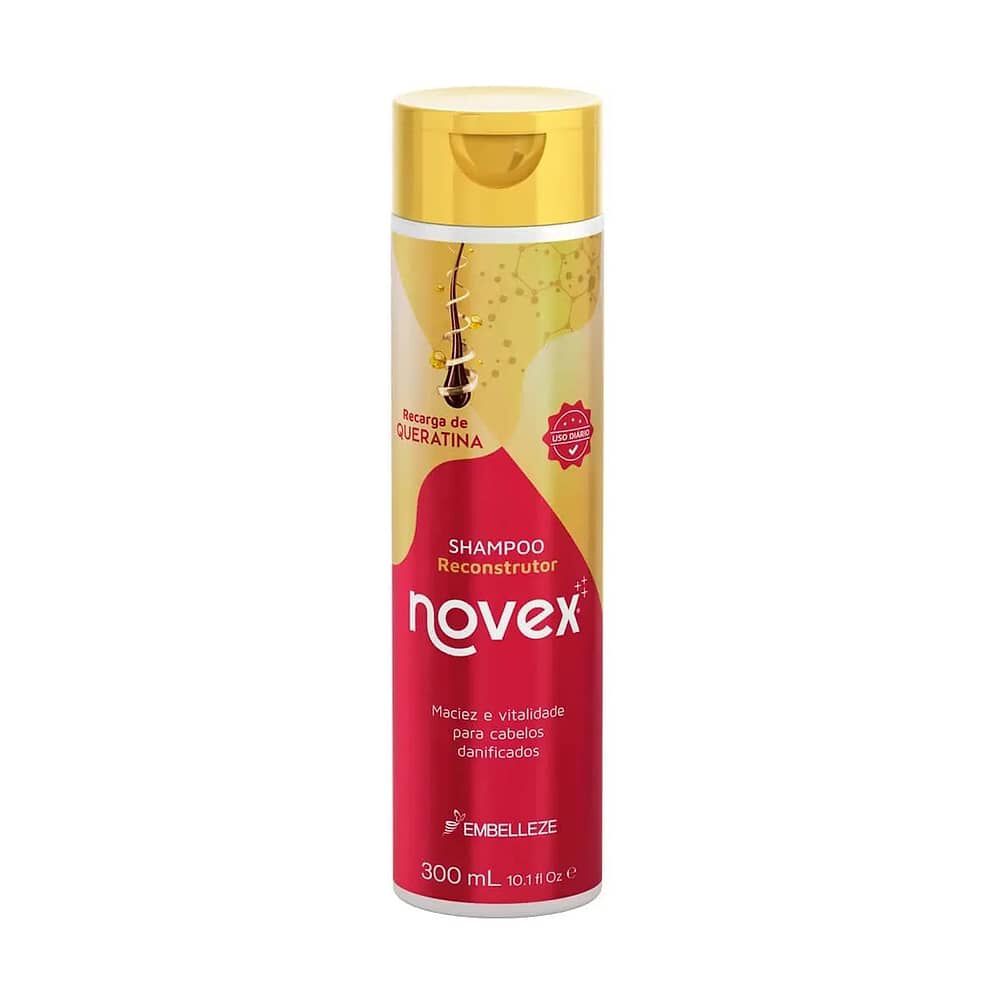 Shampoo Recarga De Queratina Novex 300ml image number 0.0