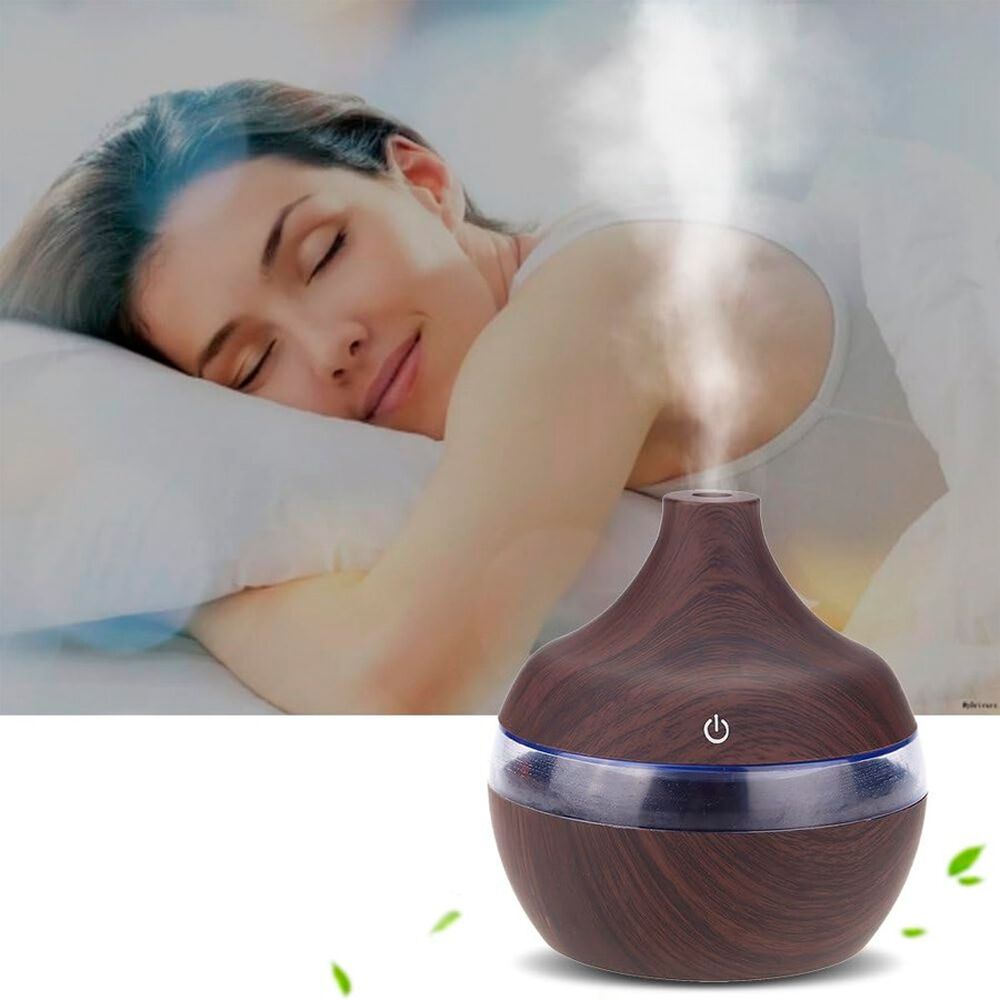 Humificador Difusor De Aroma Multifuncional De Madera image number 3.0