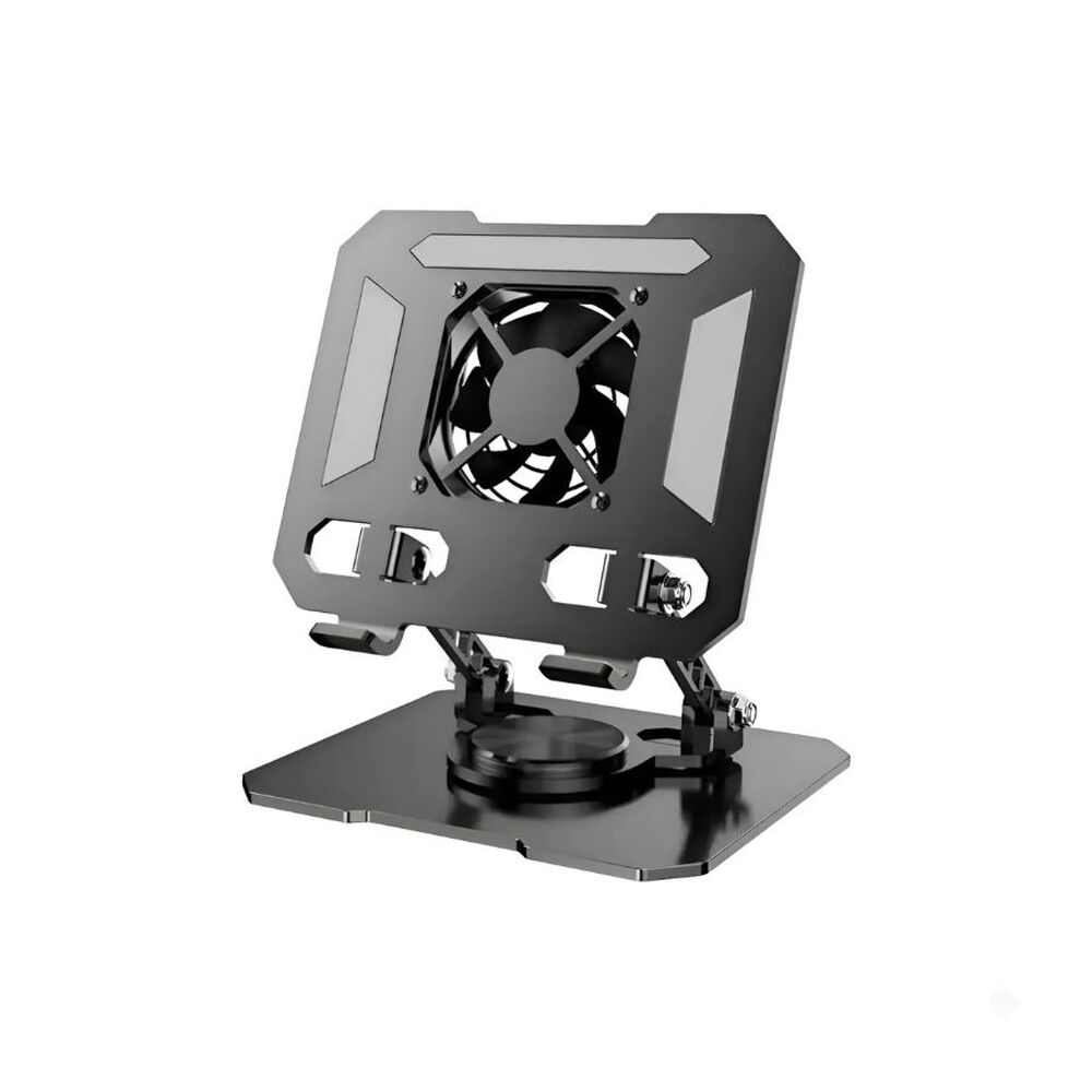 GENERICO Soporte Ventilador Tablet Ipad Giratorio 360 Ajustable