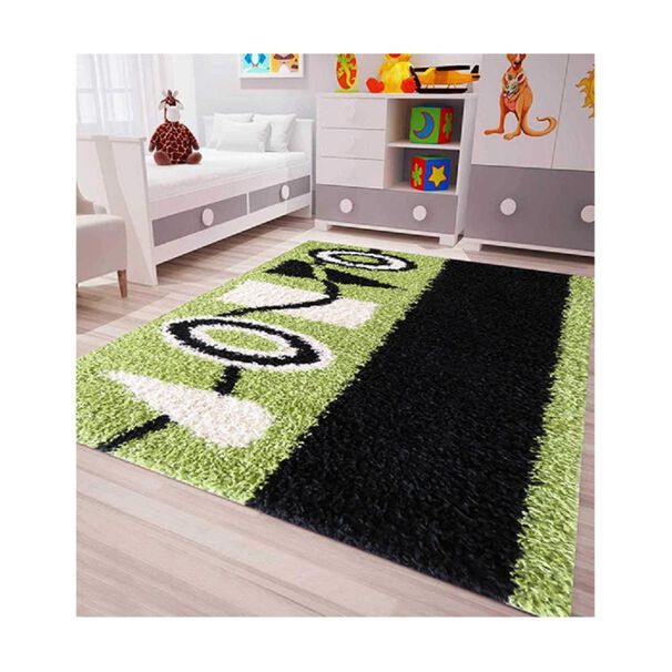 Alfombra Idetex Shaggy Infantil Geometrics / 133x180 Cm