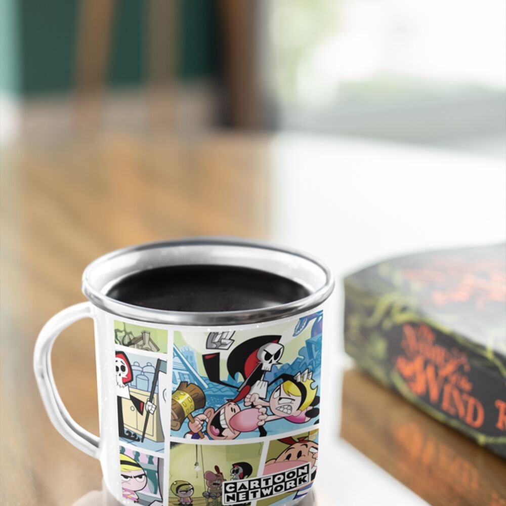 Taza Enlozada Lechera Cartoon Network Billy Y Mandy image number 3.0