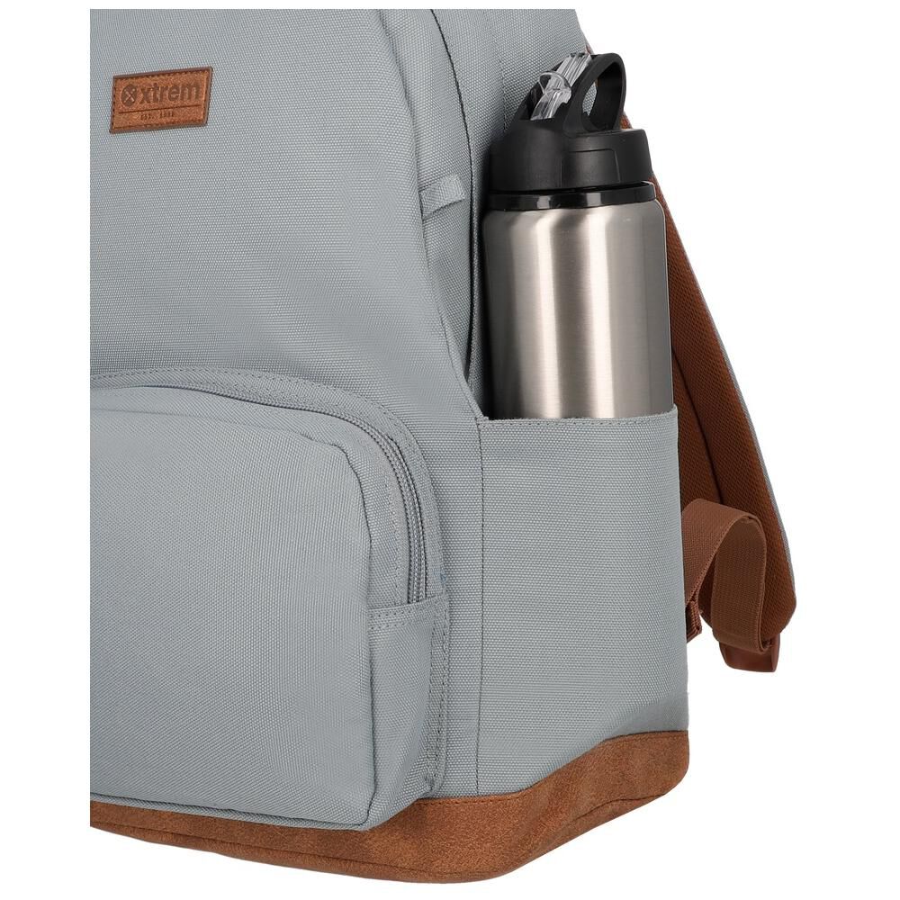Mochila Notebook Xtrem Pop 6xt Gris 15" image number 6.0