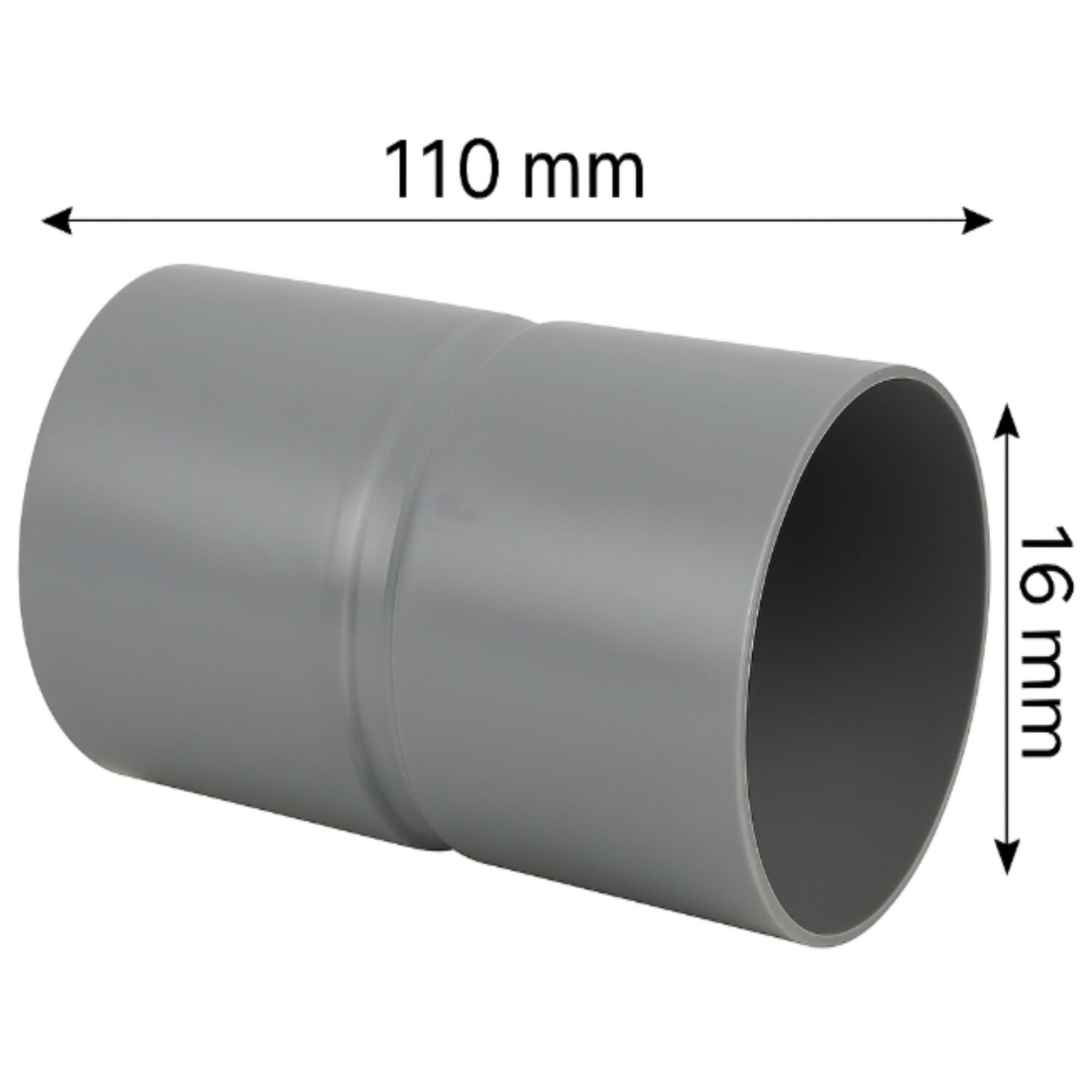 Copla Pvc Santitario 110mm Petroflex Pvc Alta Calidad image number 2.0