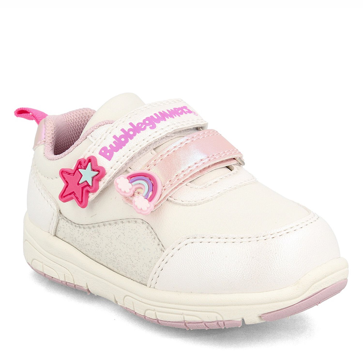 Zapatilla Ni&ntilde;a Bubblegummers Soft Walker Blanco image number 1.0