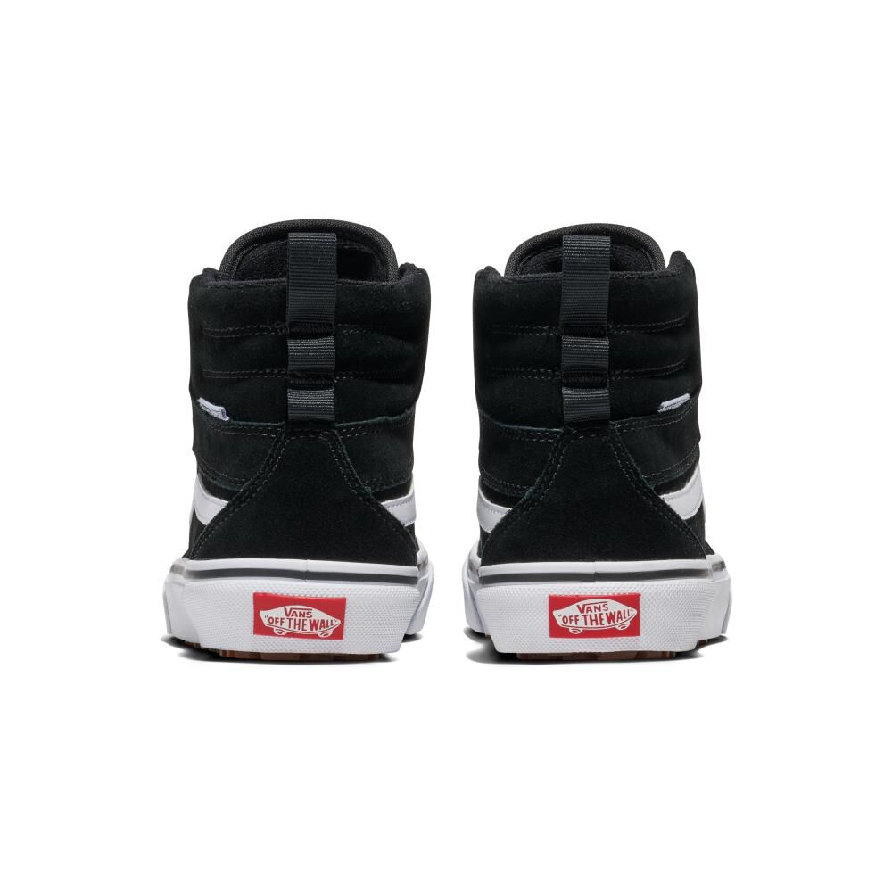 Zapatilla Urbana Mujer Vans Ashwood Hi Negro/blanco image number 2.0