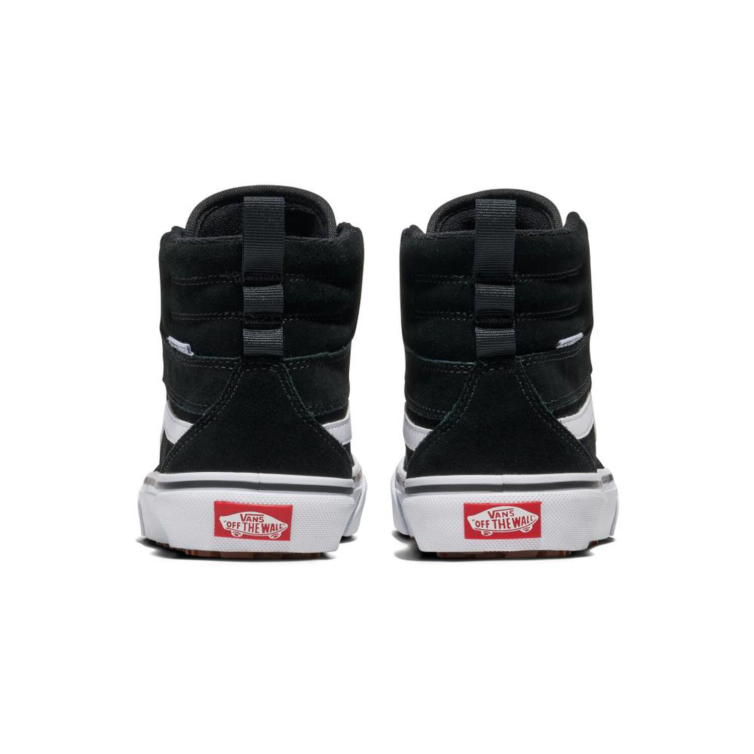 Zapatilla Urbana Mujer Vans Ashwood Hi Negro/blanco image number 2.0