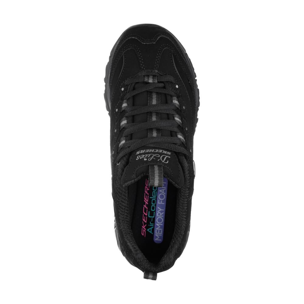 Zapatilla Urbana Mujer Skechers D'lites-play On Negro image number 4.0