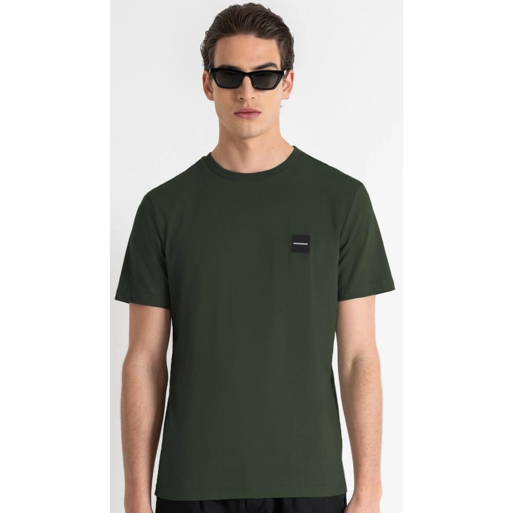 Polera Oversize Manga Corta Cuello Redondo Hombre Hummer image number 0.0