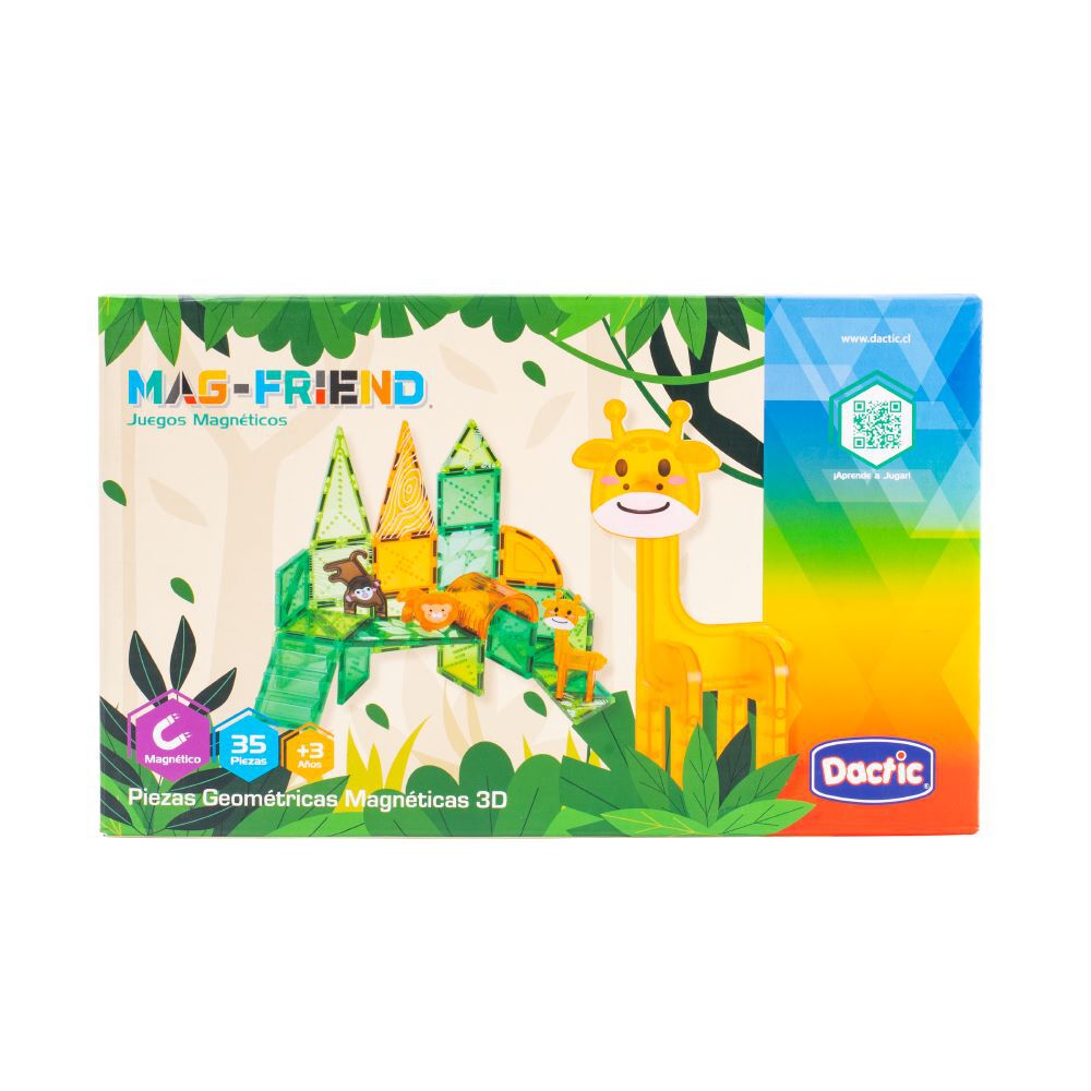 Jungla Magnética 3d Armable 35pzs Mag-friend image number 4.0