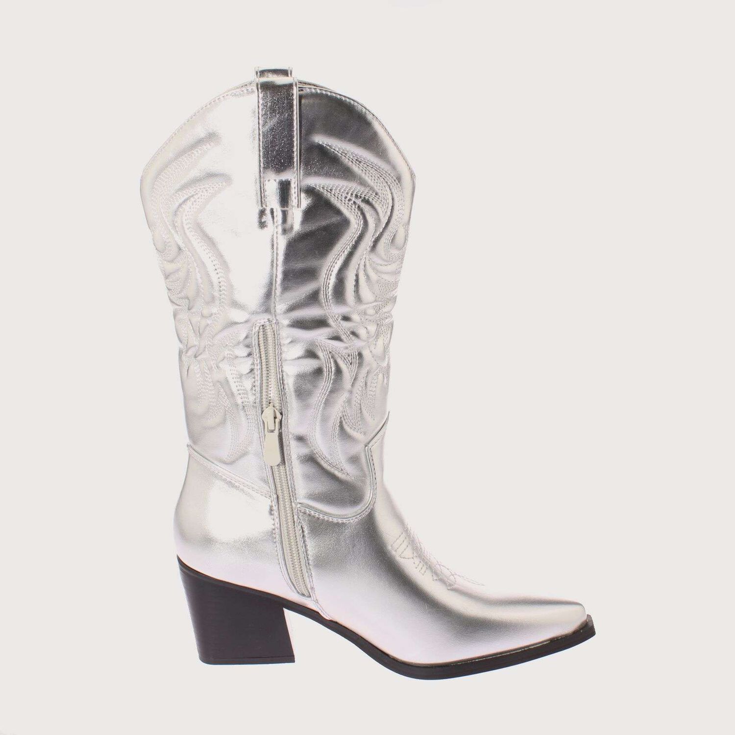 Bota Vaquera Plata Andarina Art. 5cc247silver image number 3.0