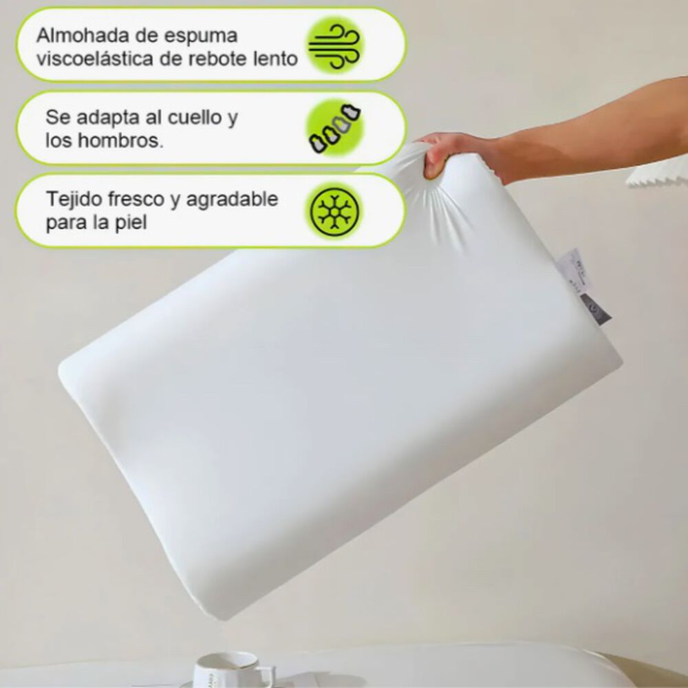Pack X2 Almohada Memory Foam image number 4.0