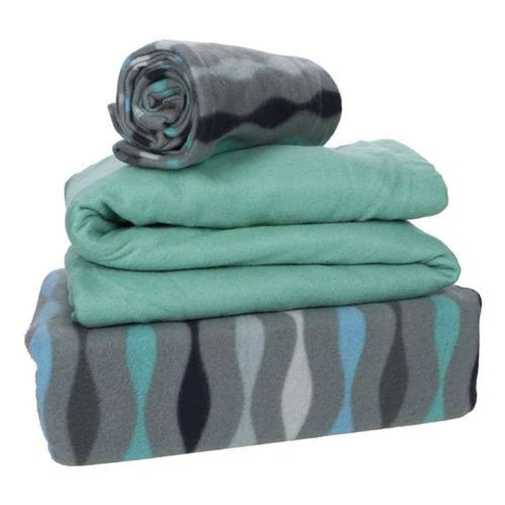 Sabana Andes Polar Estampada Ondas 1.5 Plaza image number 1.0