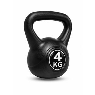 Pesa Rusa Kettlebell 4kg Entrenamientocrossfit Fitness Negro