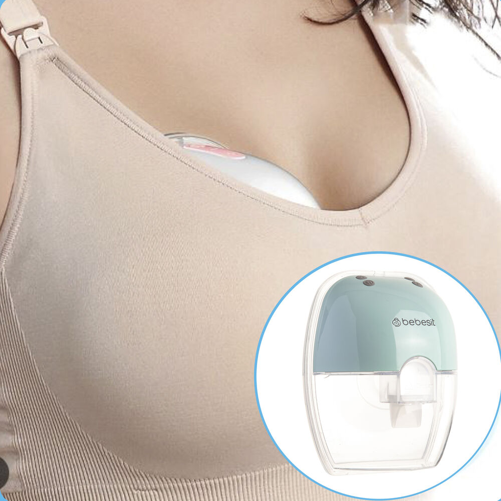 Extractor De Leche Manos Libre Celeste Bebesit image number 2.0