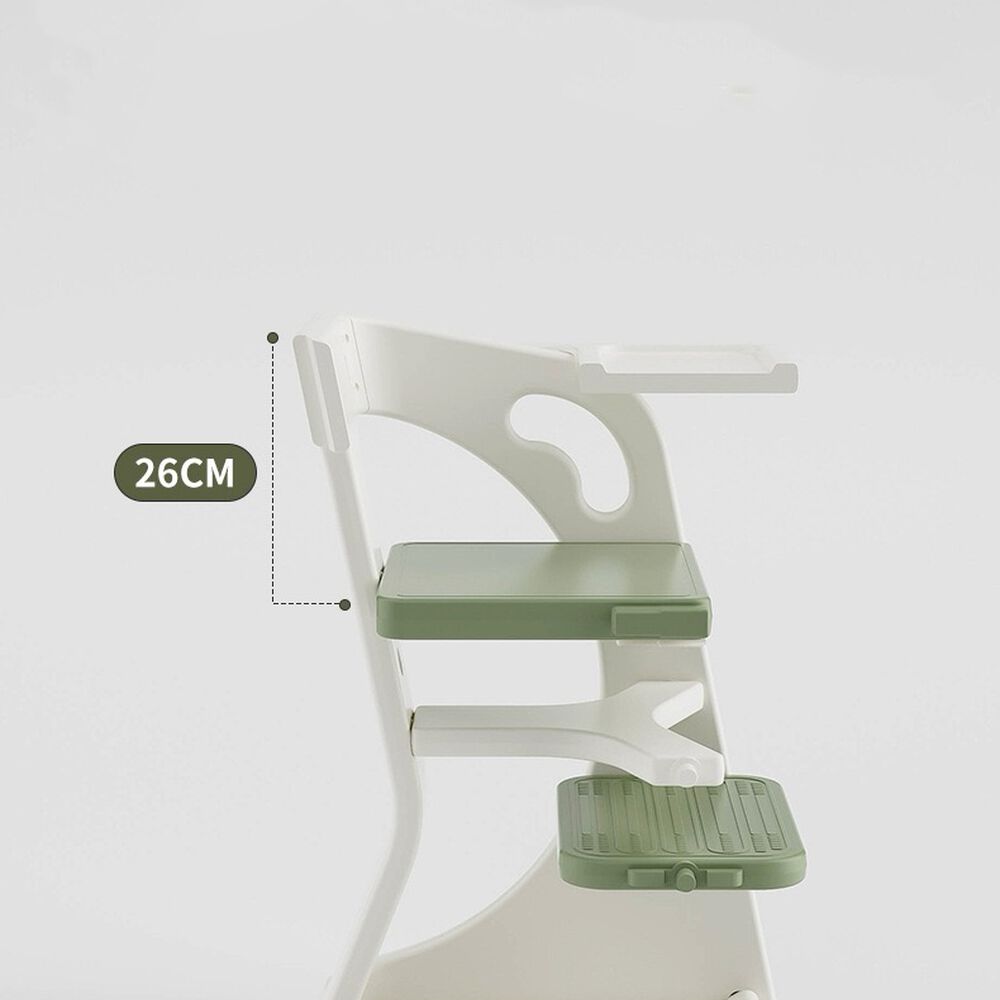 Silla De Comer Multifuncional Witness Verde Lubabycas image number 6.0