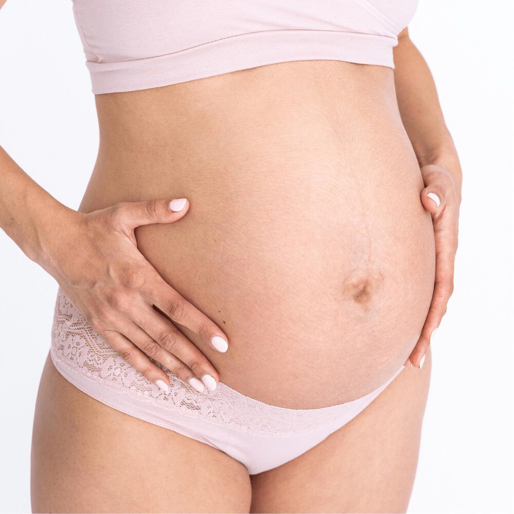 Bikini Algod&oacute;n Con Encaje Palo De Rosa 2rios image number 5.0