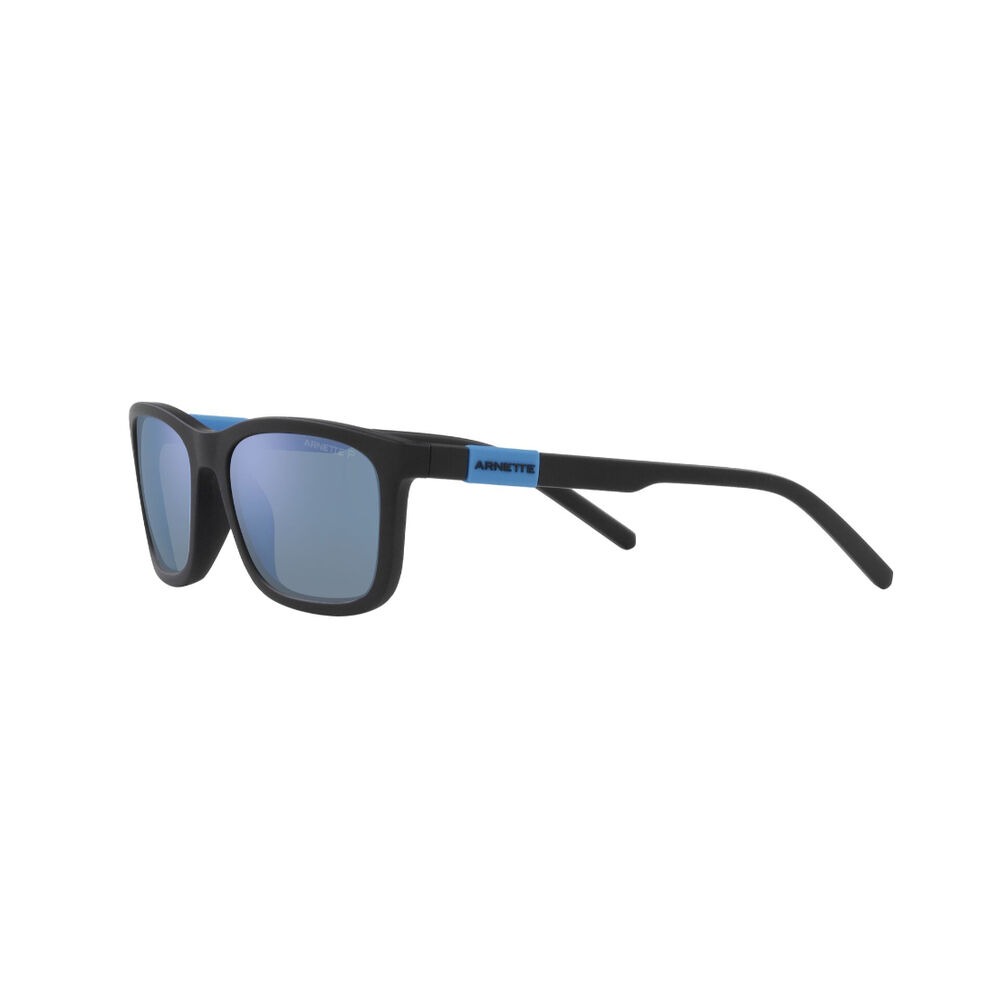 Lentes De Sol Teen Speerit Matte Black Polarizados Sustentable Arnette image number 2.0
