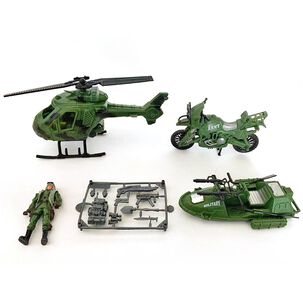 Juguete De Equipo Militar 5 Piezas Happy Valley