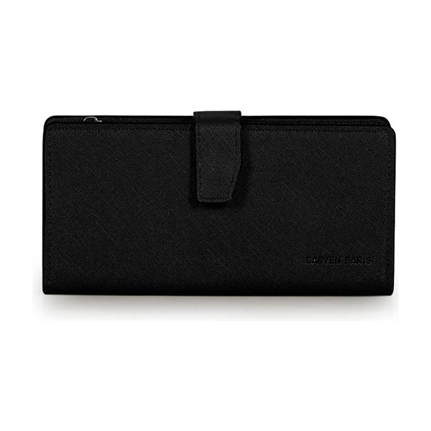 Billetera Mujer Vesta Negra Carven image number 4.0