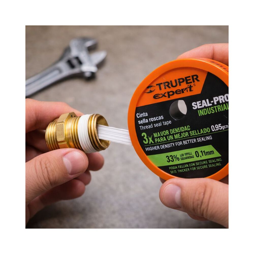 Cinta De Tefl&oacute;n Para Gas Truper Expert Ctf-1/2x13x image number 1.0
