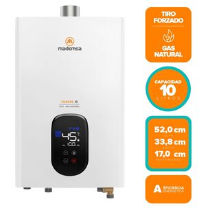 Calefont Gas Natural 10 Litros Tiro Forzado Forced 10 Eco