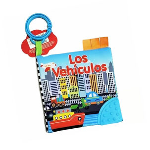 Libro Sensorial Tela Estimulaci&oacute;n Visual Juguete Bebe
