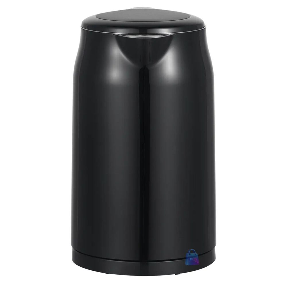 Hervidor El&eacute;ctrico 1.7l Doble Pared Acero Inox Negro - Ps image number 4.0