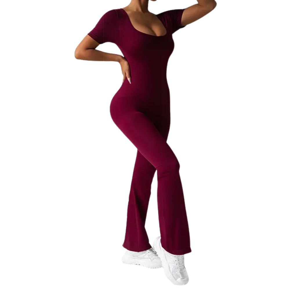 Enterito Push Up Manga Corta Flare image number 0.0