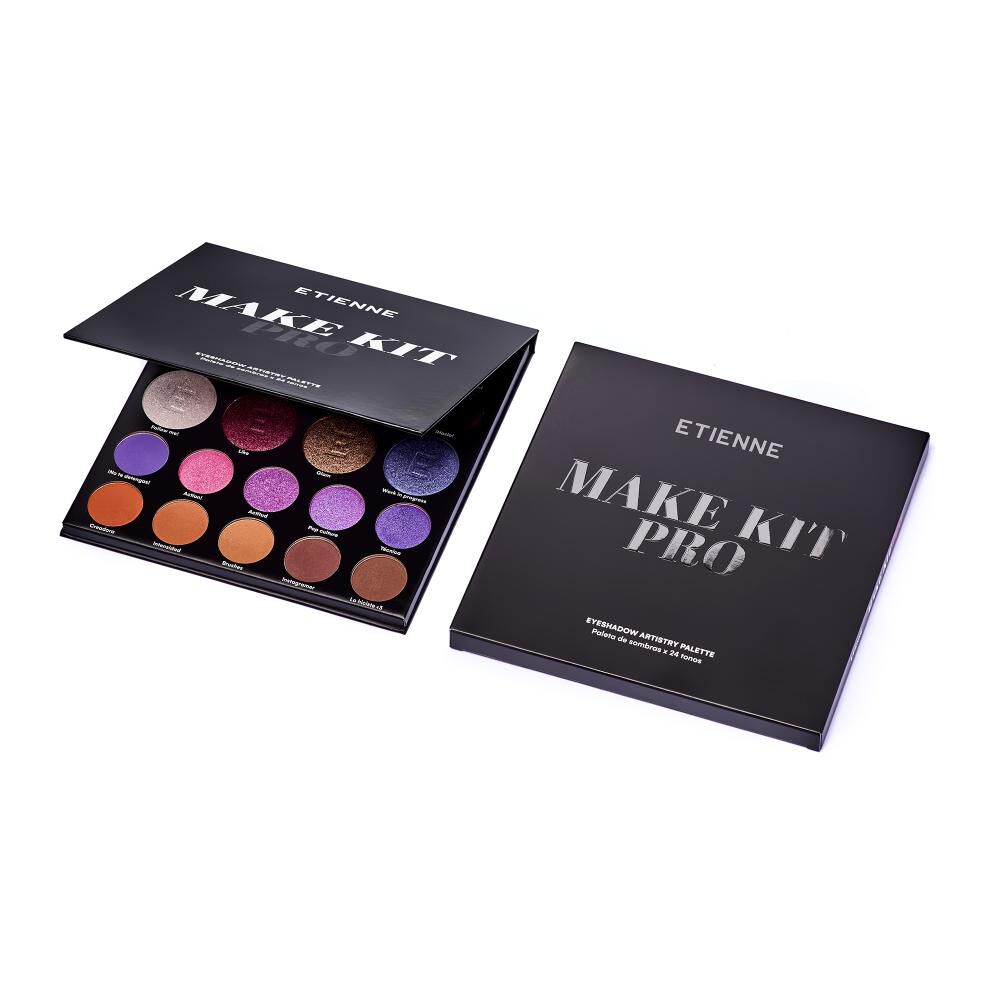 Paleta De Sombras Etienne Expert Make Kit Pro / 24 Colores image number 2.0