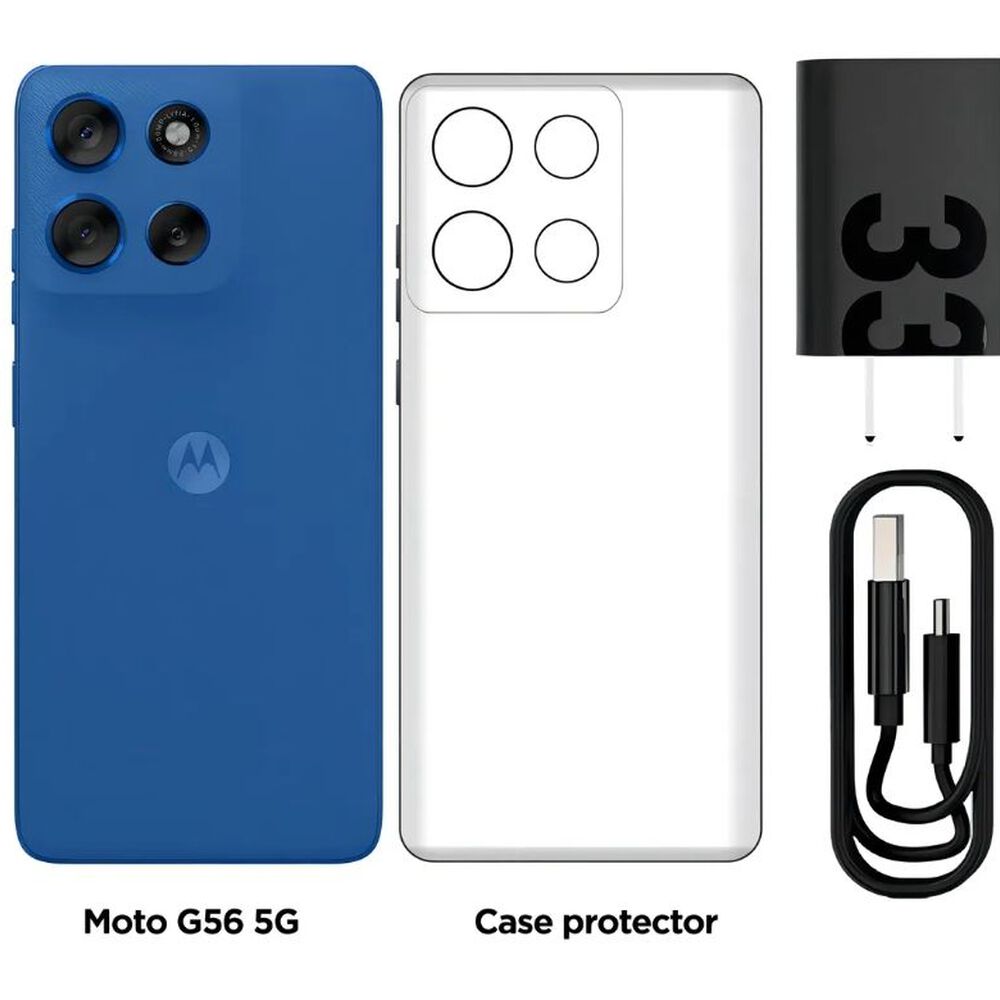 Motorola G56 5g 256gb 8gb Ram Azul image number 2.0