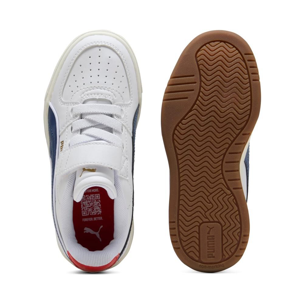 Zapatilla Urbana Unisex Puma Caven Iii Retro Ac+ Ps White-blue Jewel-gum image number 0.0