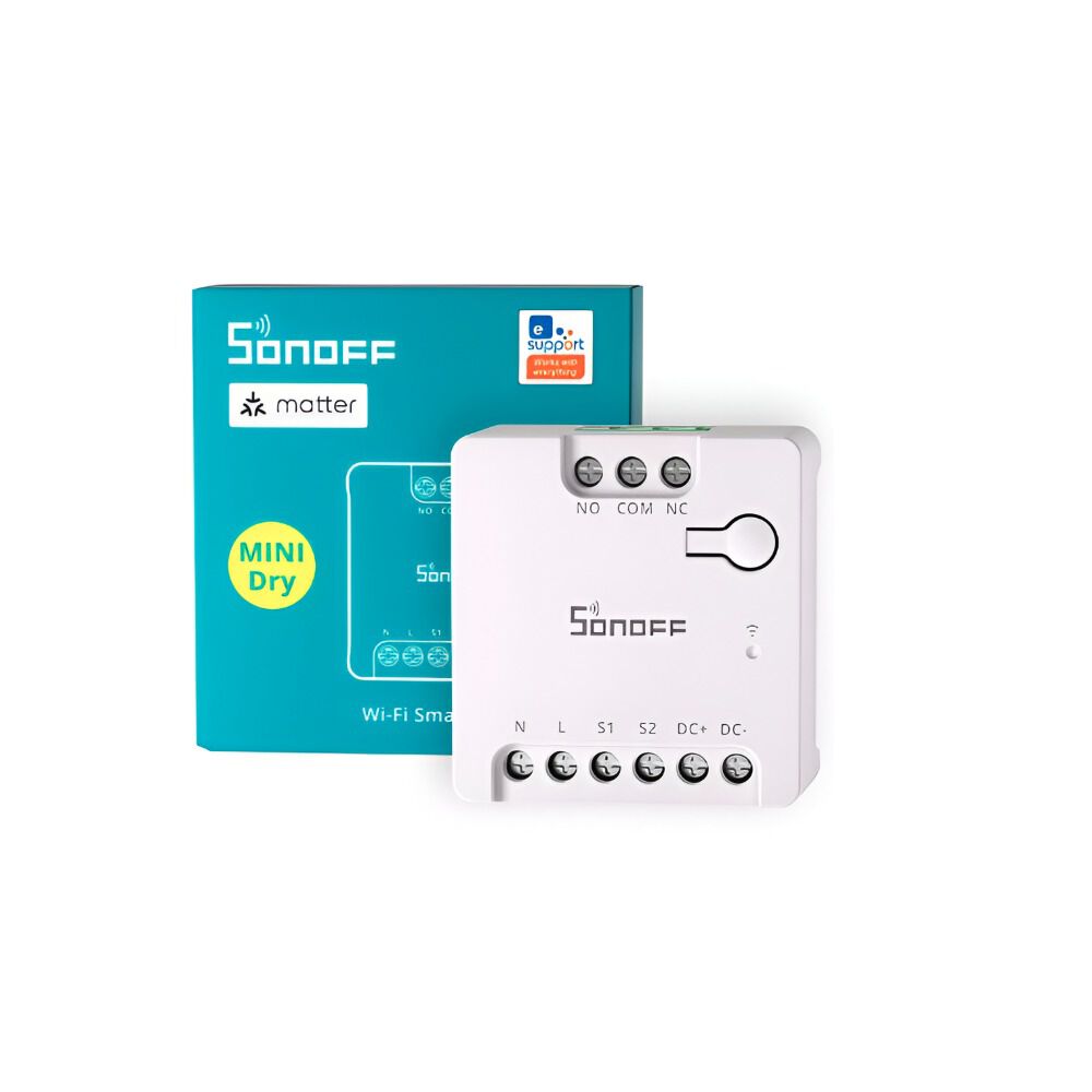 Interruptor Wifi Sonoff Mini-d Contacto Seco Portón Cortina image number 1.0