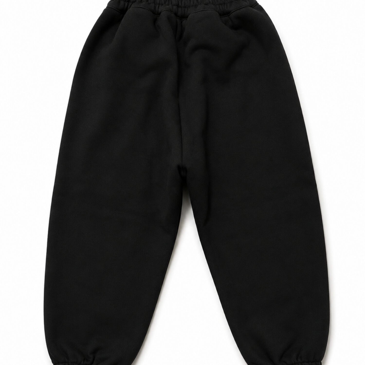 Pantalon Buzo Ni&ntilde;o Algod N Jogger Negro Con Pu&ntilde;o Escolar image number 4.0