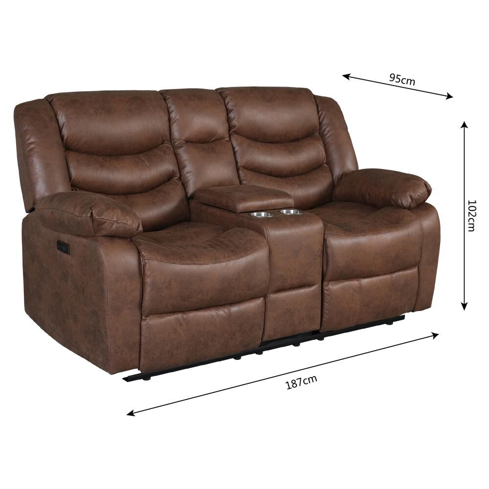 Juego De Living Reclinable Cic Domingo / 3 Cuerpos + 2 Cuerpos + 1 Cuerpo image number 7.0