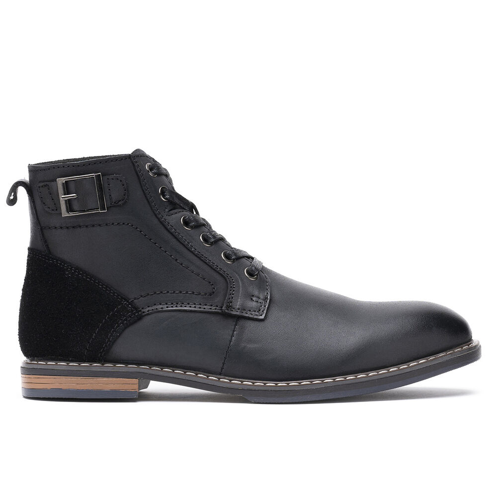 Botín Cuero Hombre Azzo Negro Zameta image number 0.0