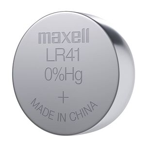 Pilas Lr41 Maxell 1.5v Tira 10 Unidades