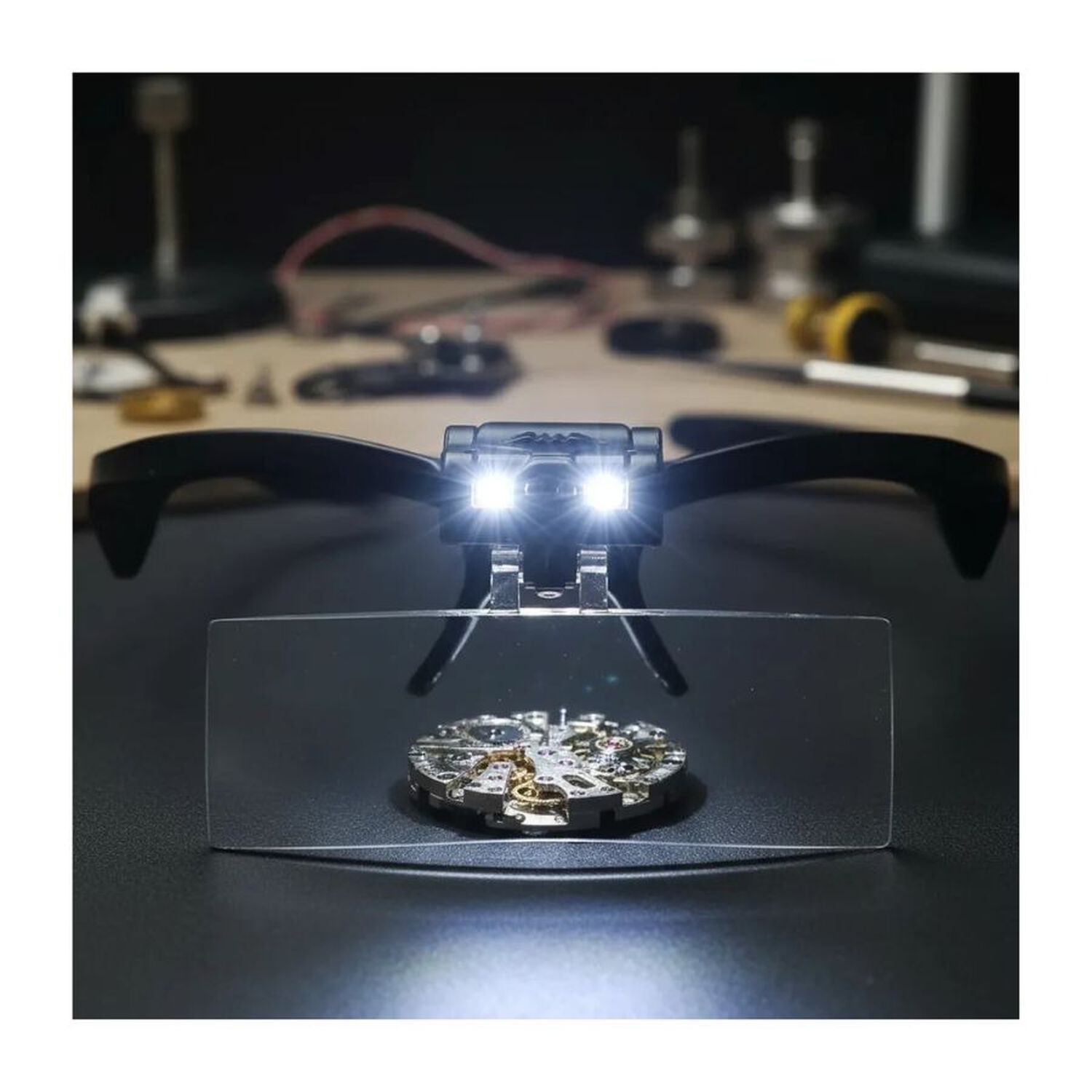 Lente Lupa Cintillo Ajustable Con Luz Led Precision image number 2.0