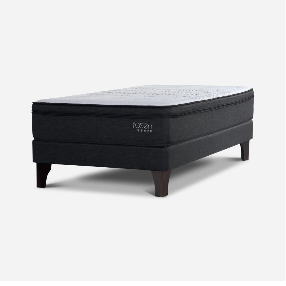 Cama Europea Rosen Tempo / 1.5 Plazas / Base Normal image number 1.0
