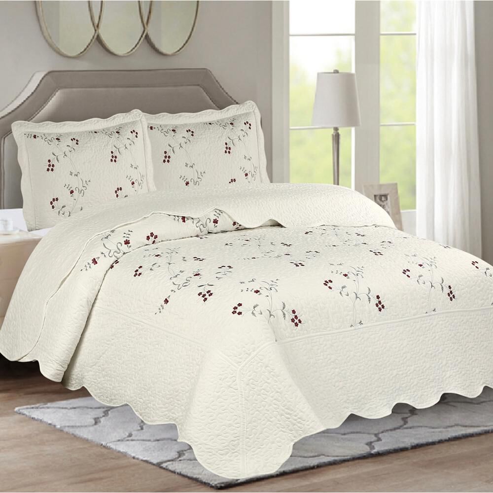 Quilt Andes Bordado Toronto Gris image number 2.0