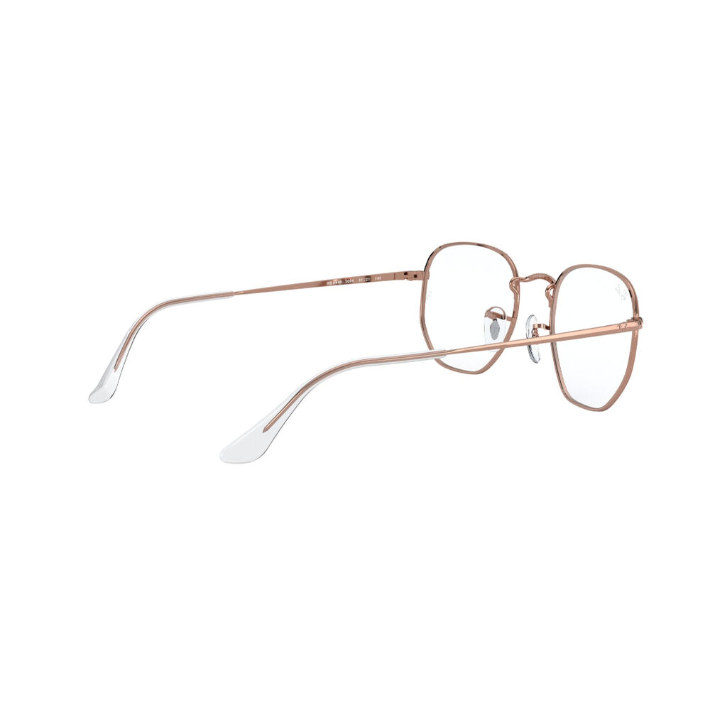 Lentes Ópticos Hexagonal Rosado Ray-ban Optical image number 8.0