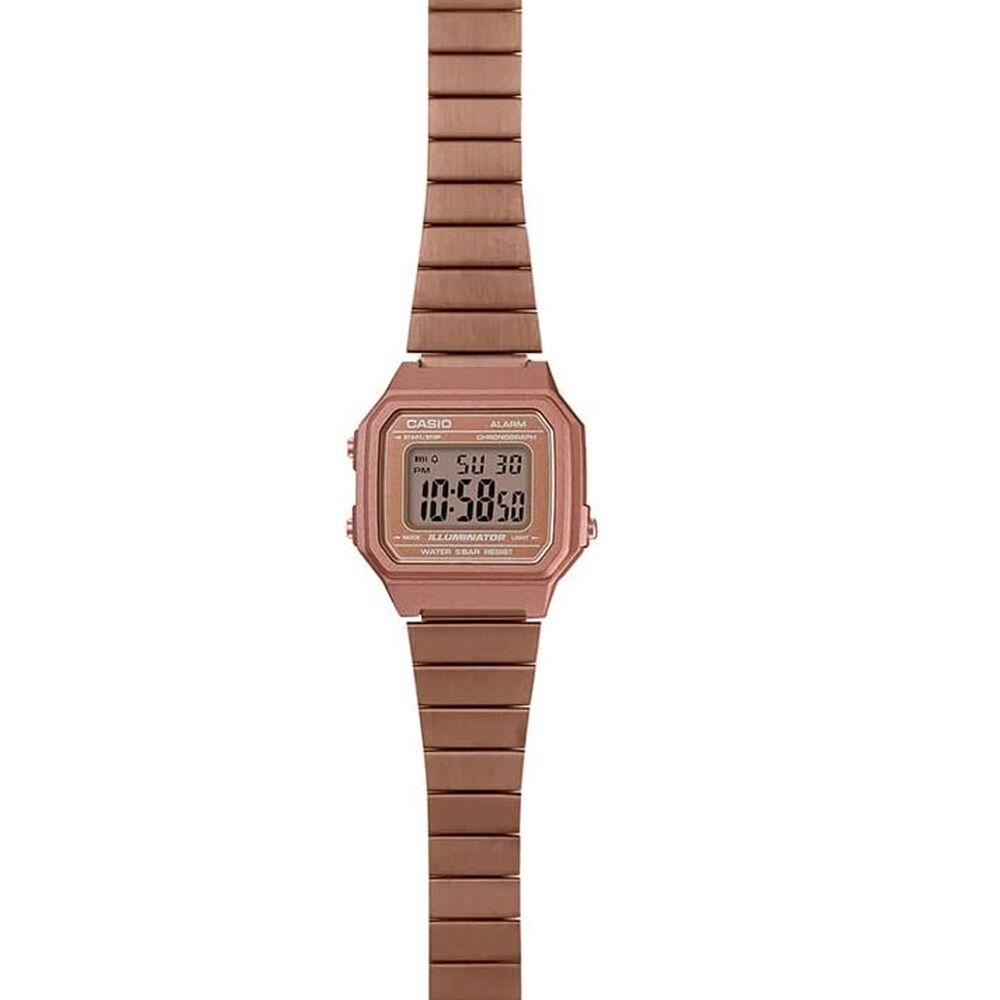Reloj De Mujer Casio Gold Oro Rosa B650wc-5adf image number 8.0