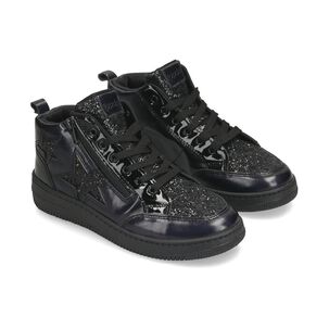 Zapatilla Infantil Niña Topsis Black