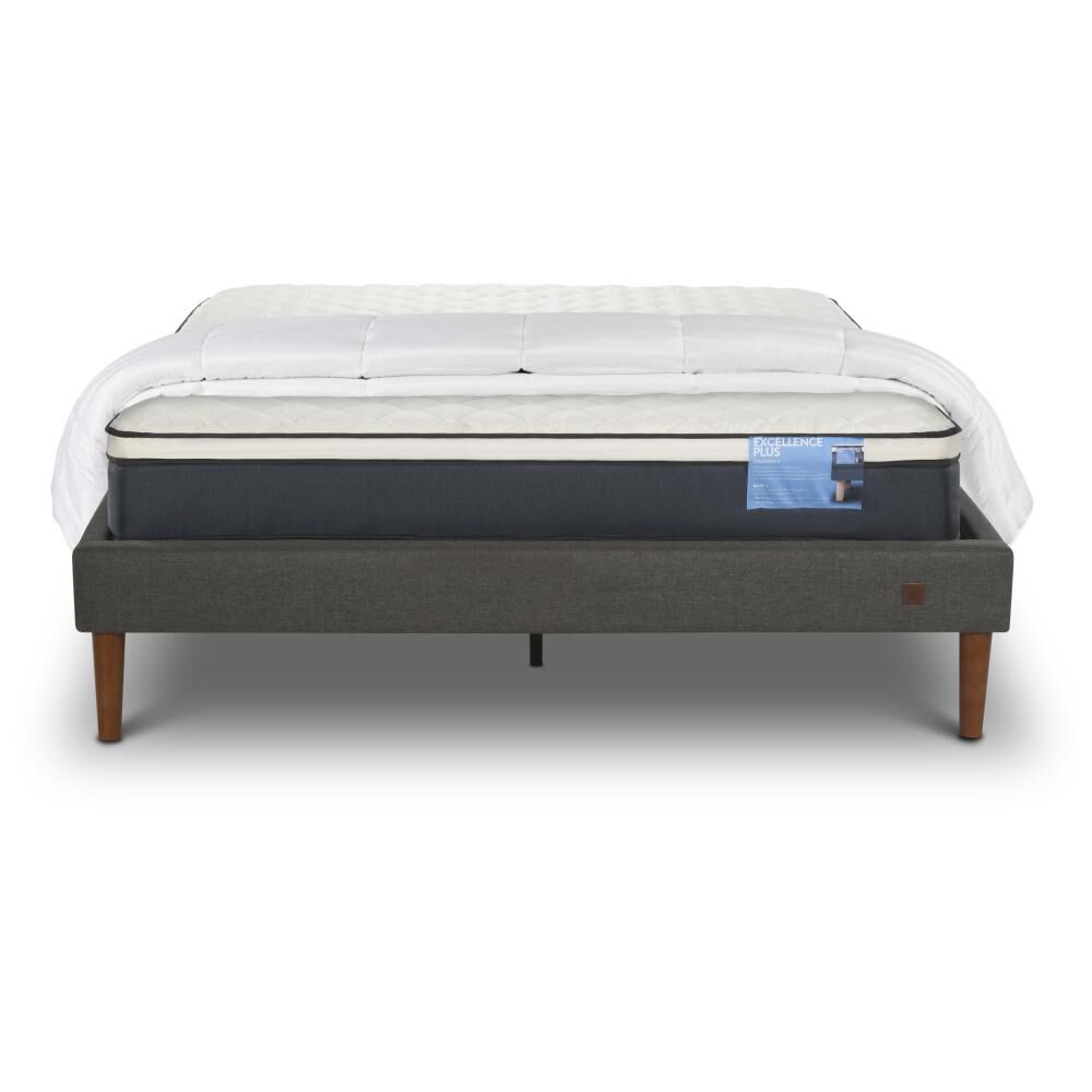 Cama Europea Cic Excellence Plus / 2 Plazas / Base Normal + Plumón image number 0.0