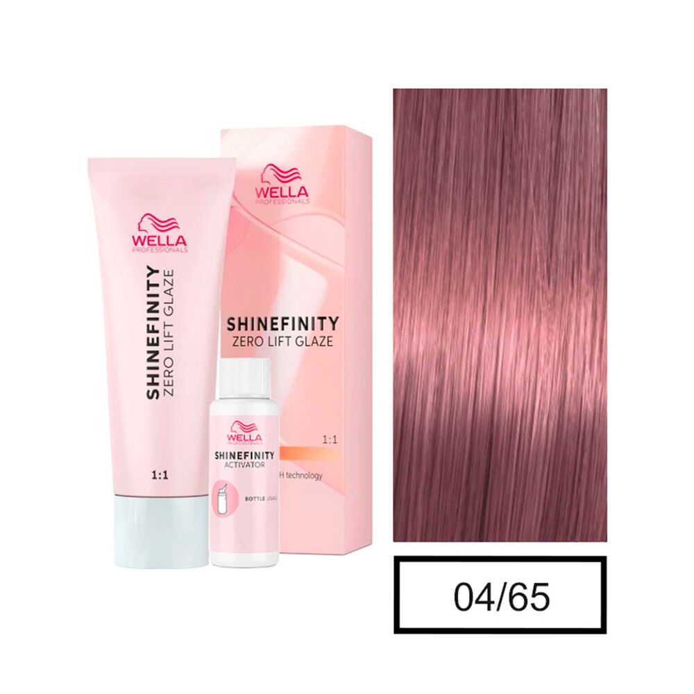 Wella - Tintura Shinefinity Demipermanente 04/65 60ml image number 0.0